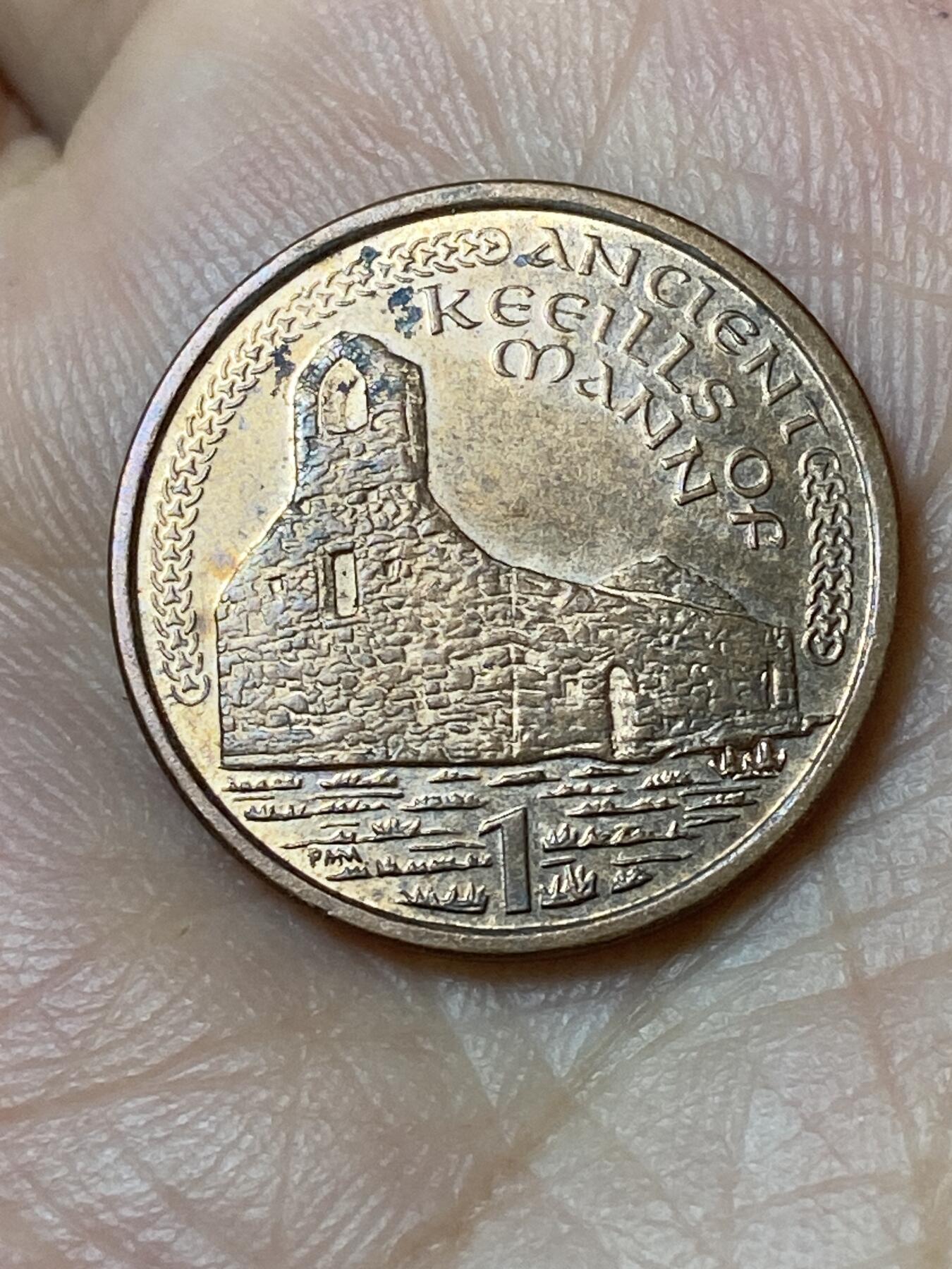 2026年第三十场(总第一百九十九场）英国一线回流散币特拍第二场(免佣金) 英属马恩岛马恩岛2000年1便士(伊丽莎白二世老年第二套)