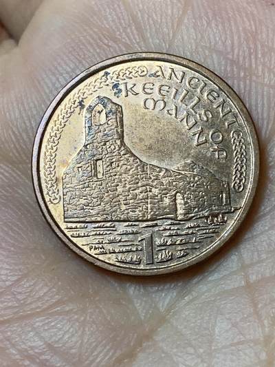 2026年第三十场(总第一百九十九场）英国一线回流散币特拍第二场(免佣金) - 英属马恩岛马恩岛2000年1便士(伊丽莎白二世老年第二套)