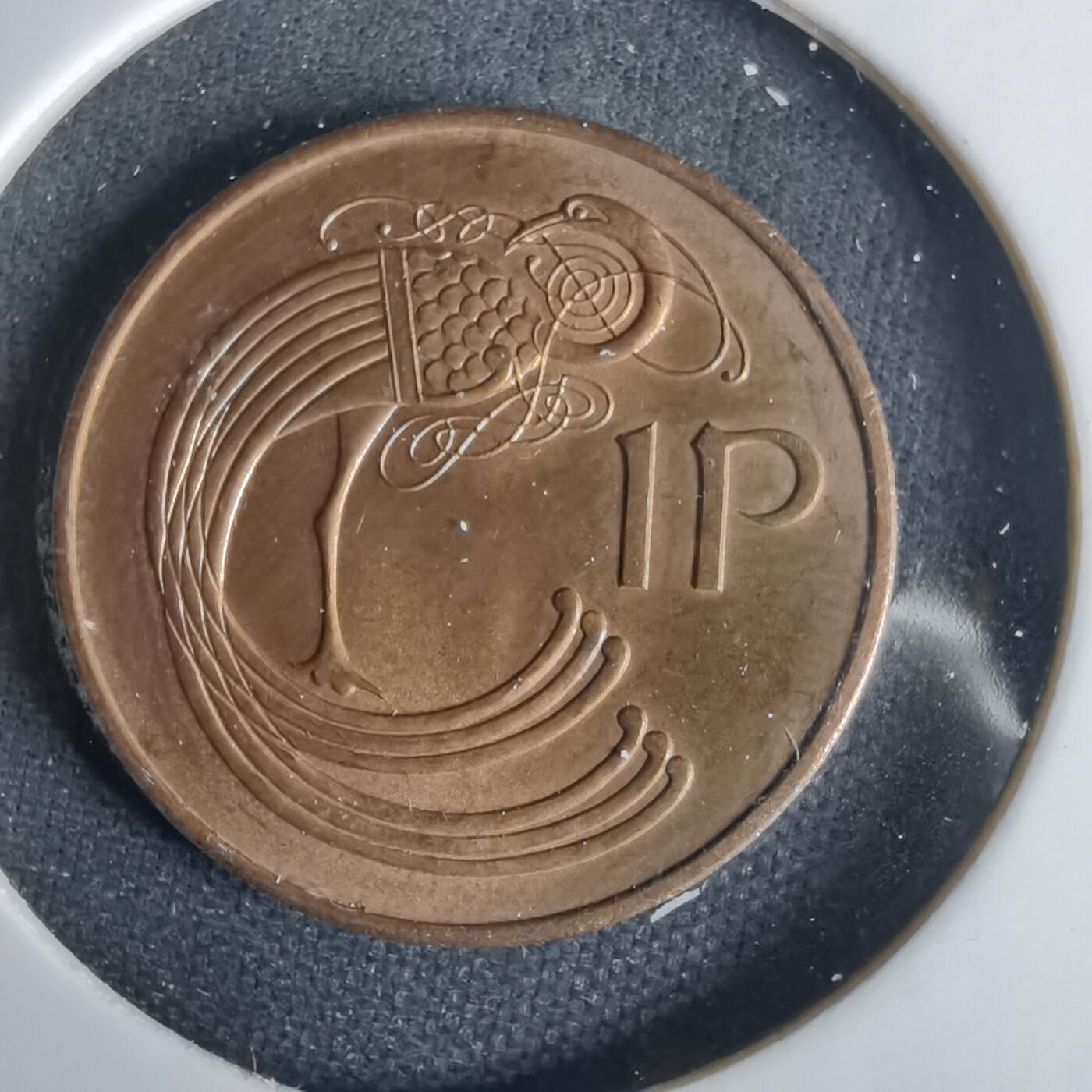 沼泽如烟--第1001场 爱尔兰1971年1便士