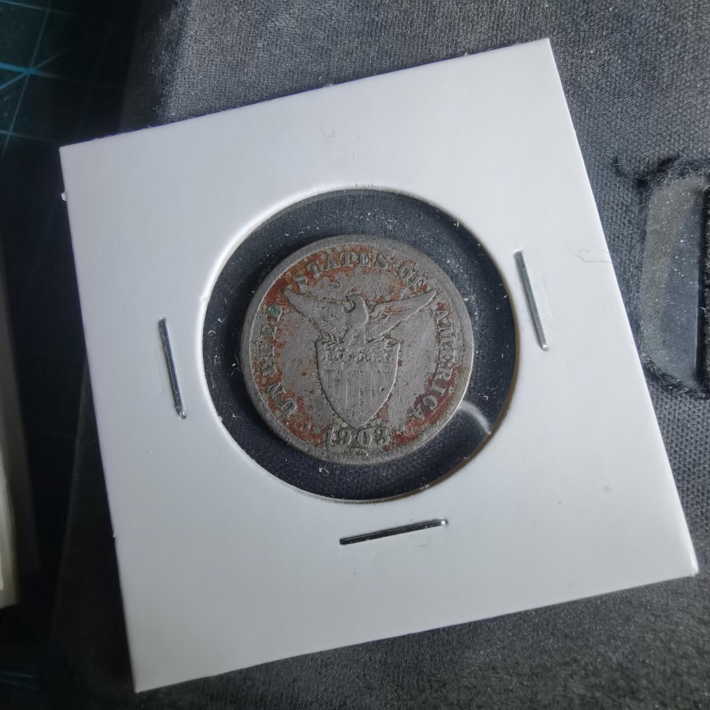 沼泽如烟--第1001场 菲律宾1903年五分