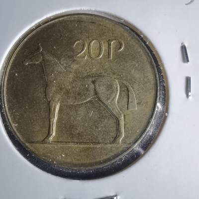 沼泽如烟--第1001场 - 爱尔兰1988年20便士