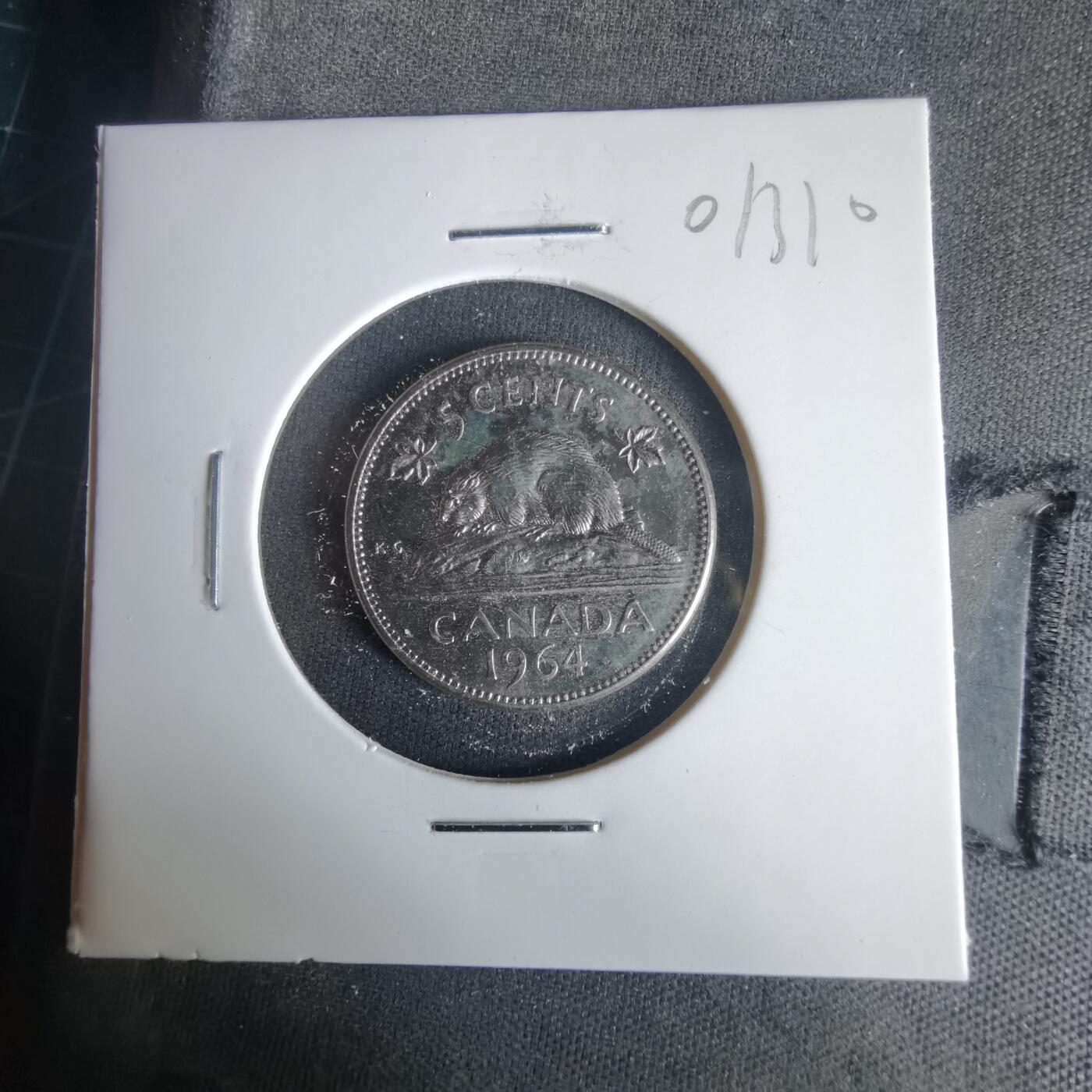 沼泽如烟--第1001场 加拿大1964年五分