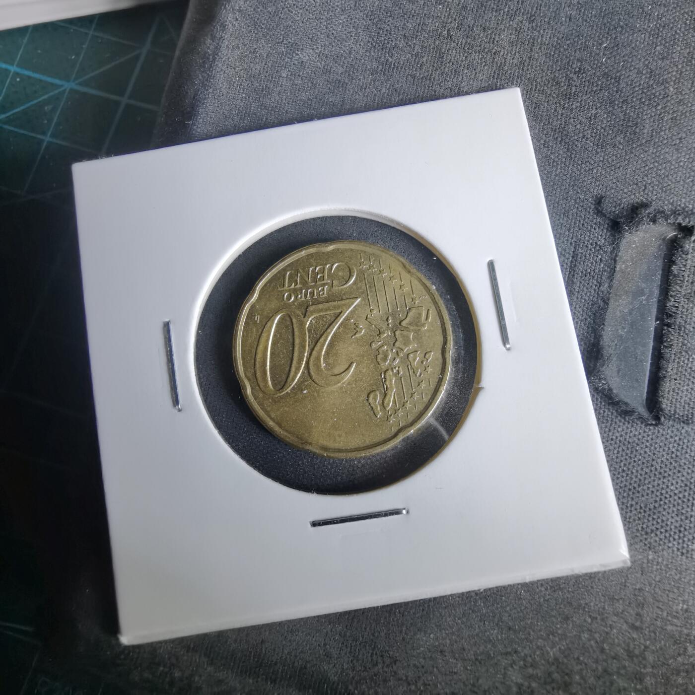 沼泽如烟--第1001场 1999年20欧分