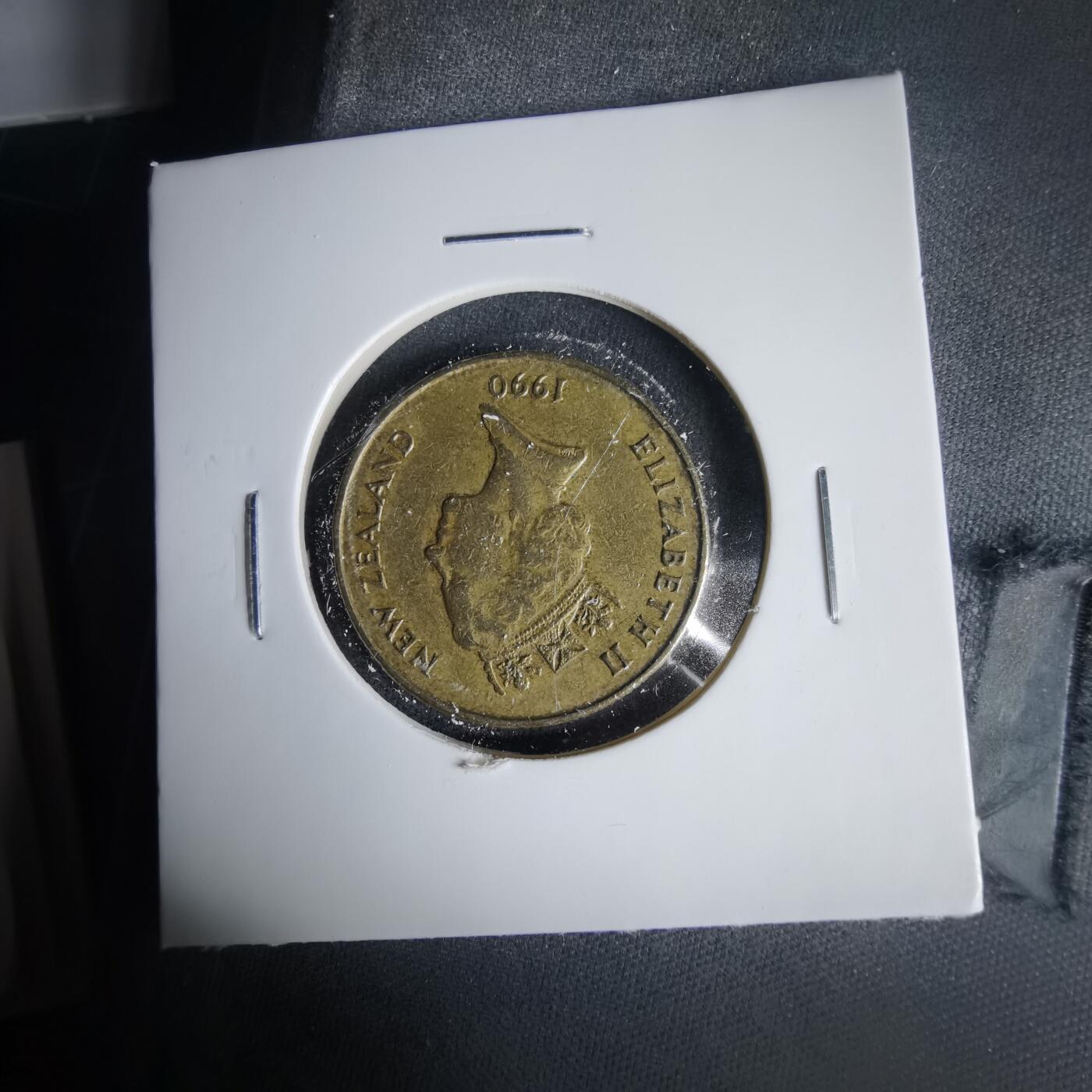 沼泽如烟--第1001场 新西兰1990年一元