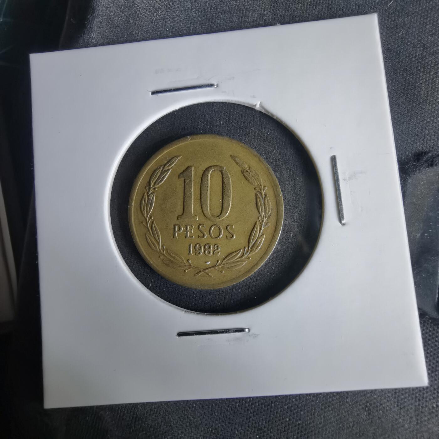 沼泽如烟--第1001场 智利1982年10比索