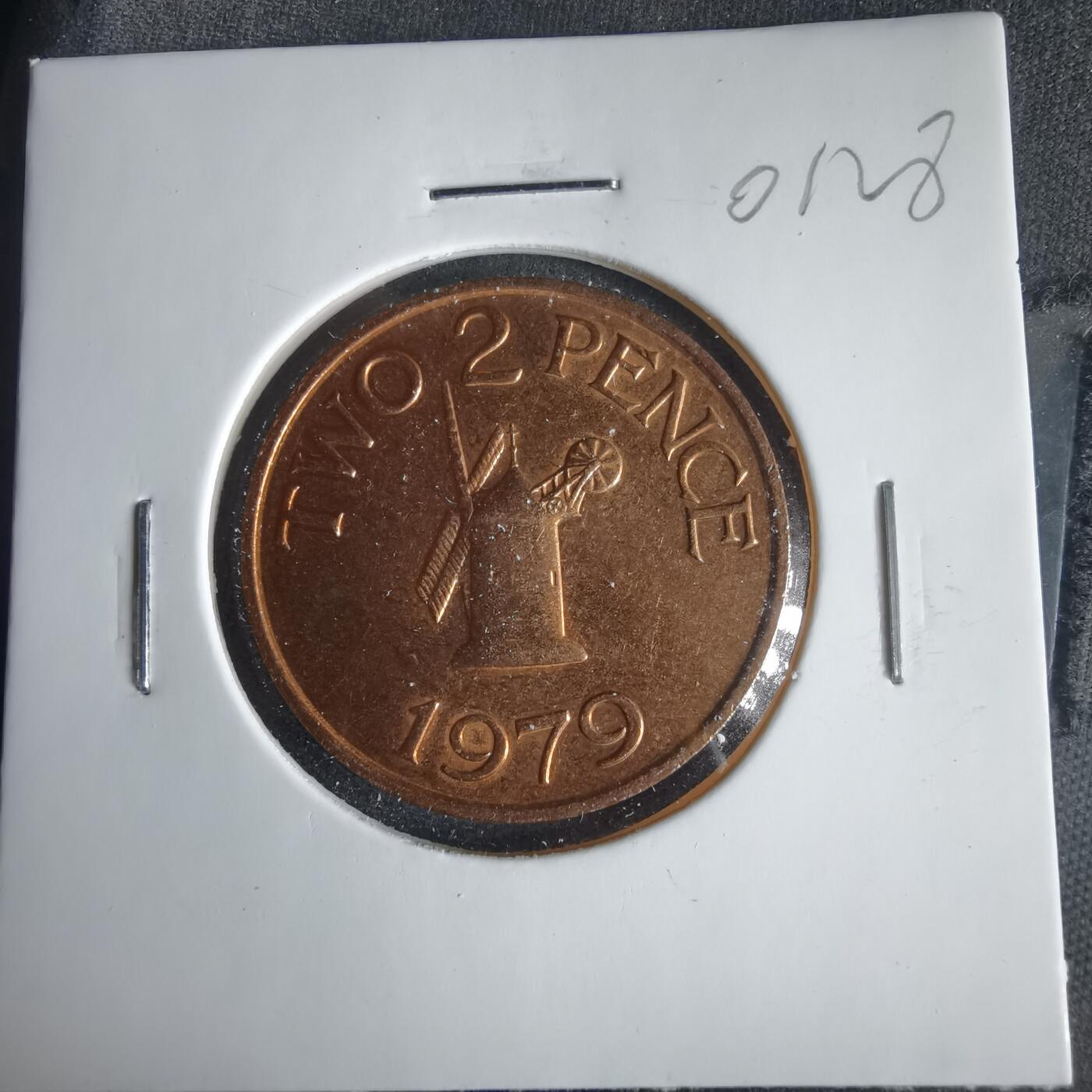 沼泽如烟--第1001场 根西1979年2便士