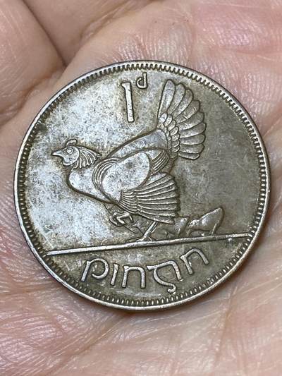 2026年第三十场(总第一百九十九场）英国一线回流散币新春特拍第二场(免佣金) - 爱尔兰1933年1便士(英辖自由邦时期)