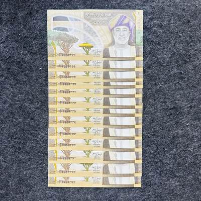 阿曼2026年1里亚尔Polymer塑料钞 纪念钞 0/1首发冠+无4 - 阿曼2026年1里亚尔Polymer塑料钞 纪念钞 0/1首发冠+无4