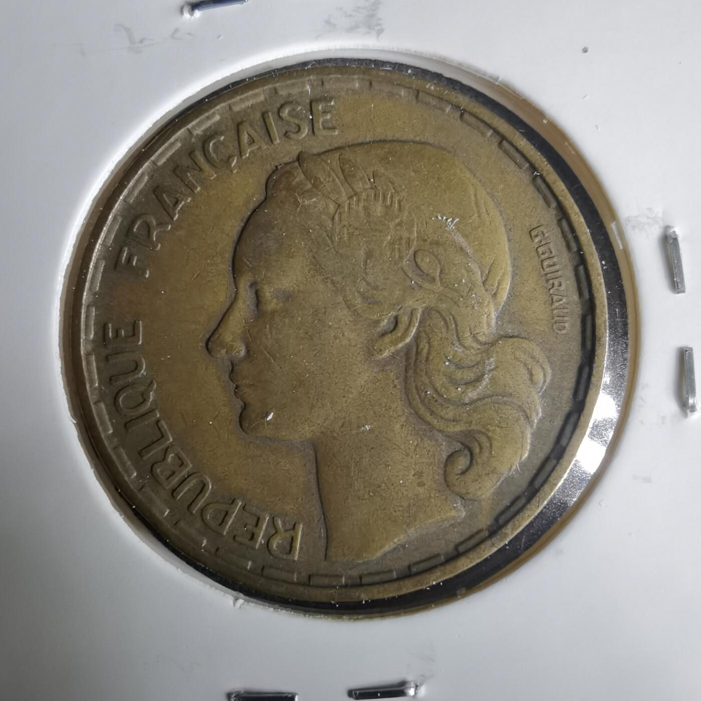 沼泽如烟--第1001场 法国1952年50法郎