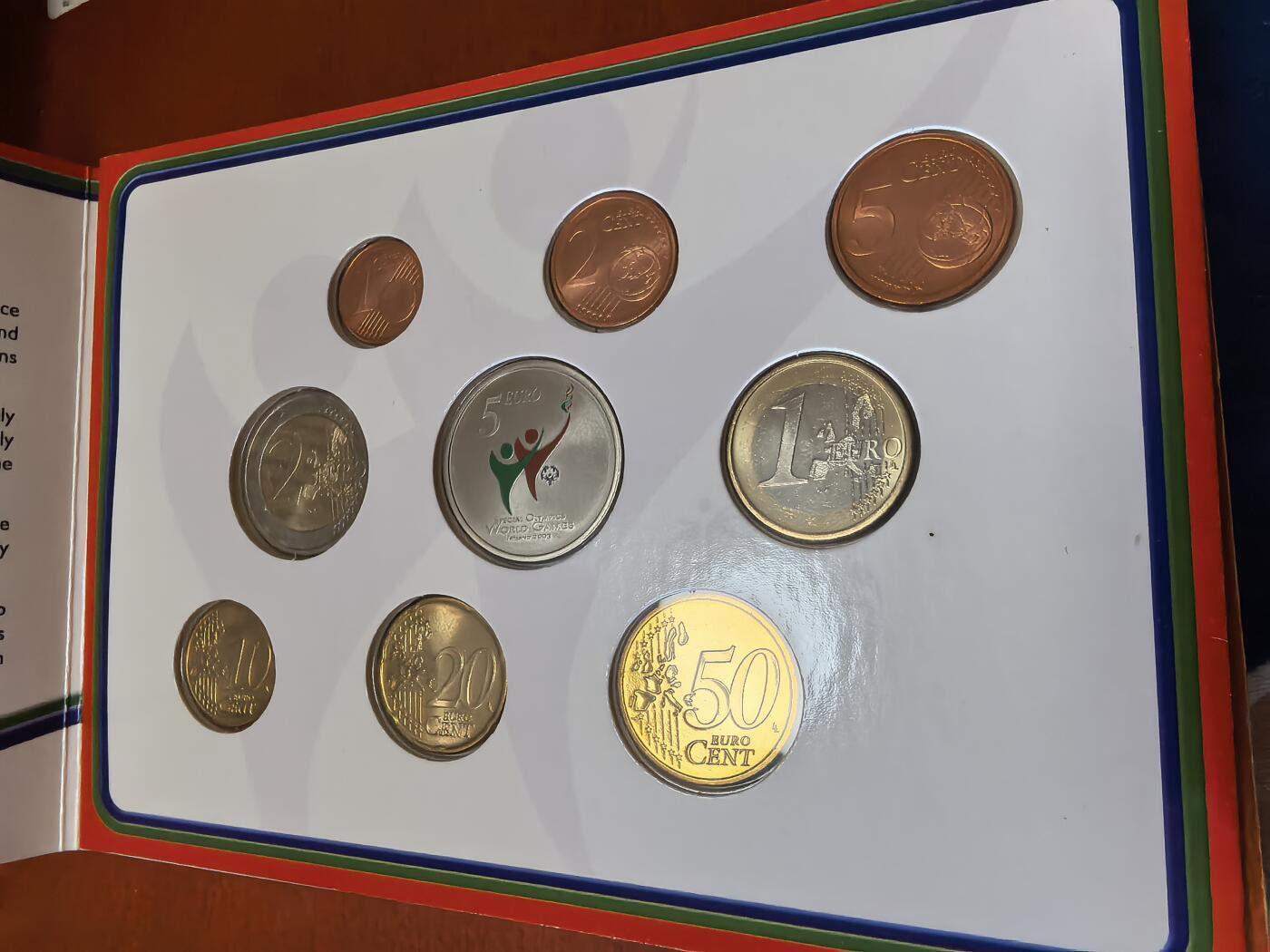 长老汇马年精选第二场拍卖 2003爱尔兰特奥会9枚欧元套币，克书85美金