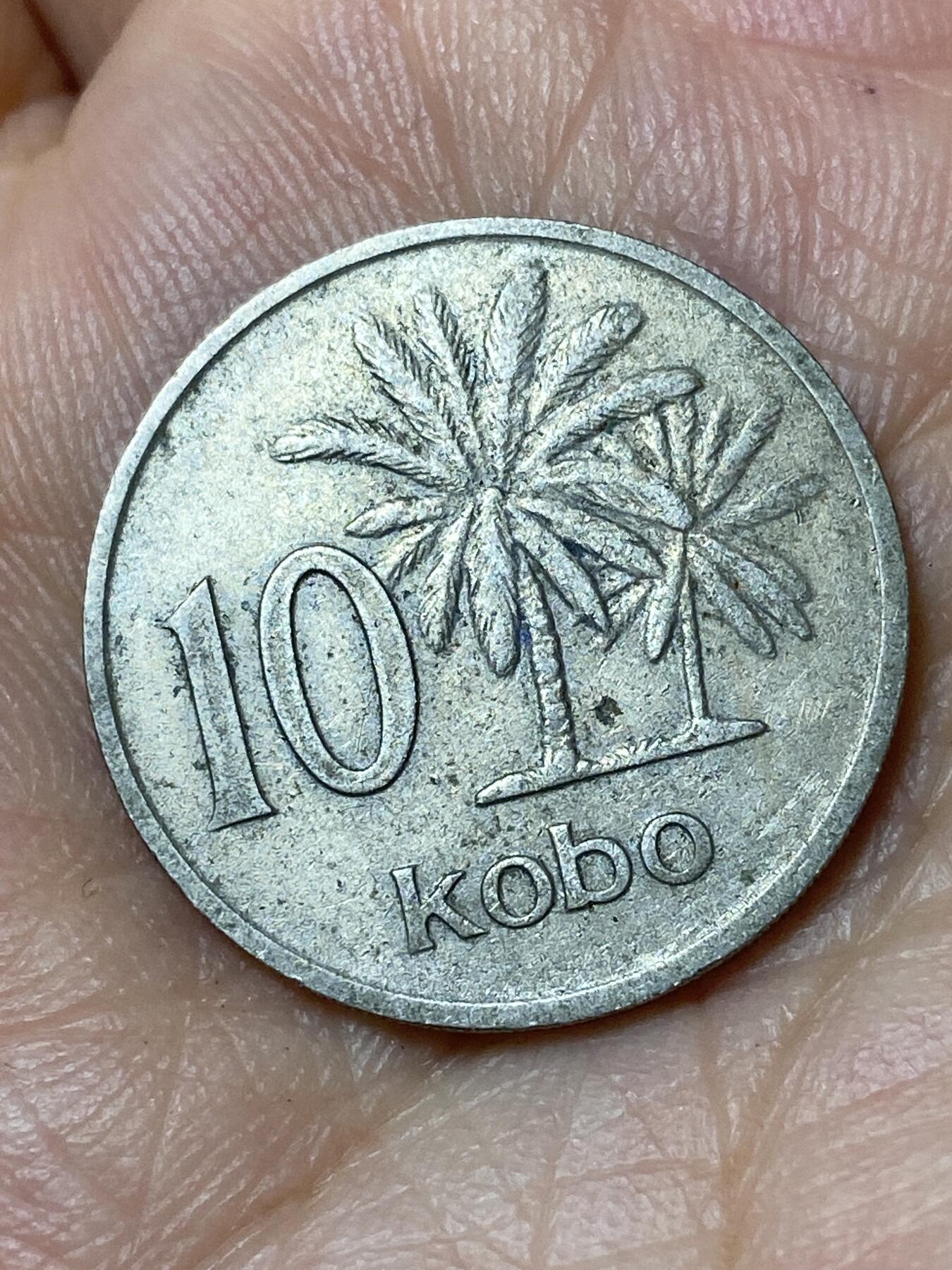 2026年第三十场(总第一百九十九场）英国一线回流散币特拍第二场(免佣金) 尼日利亚🇳🇬1973年10考包(独立后首套流通硬币首发年)