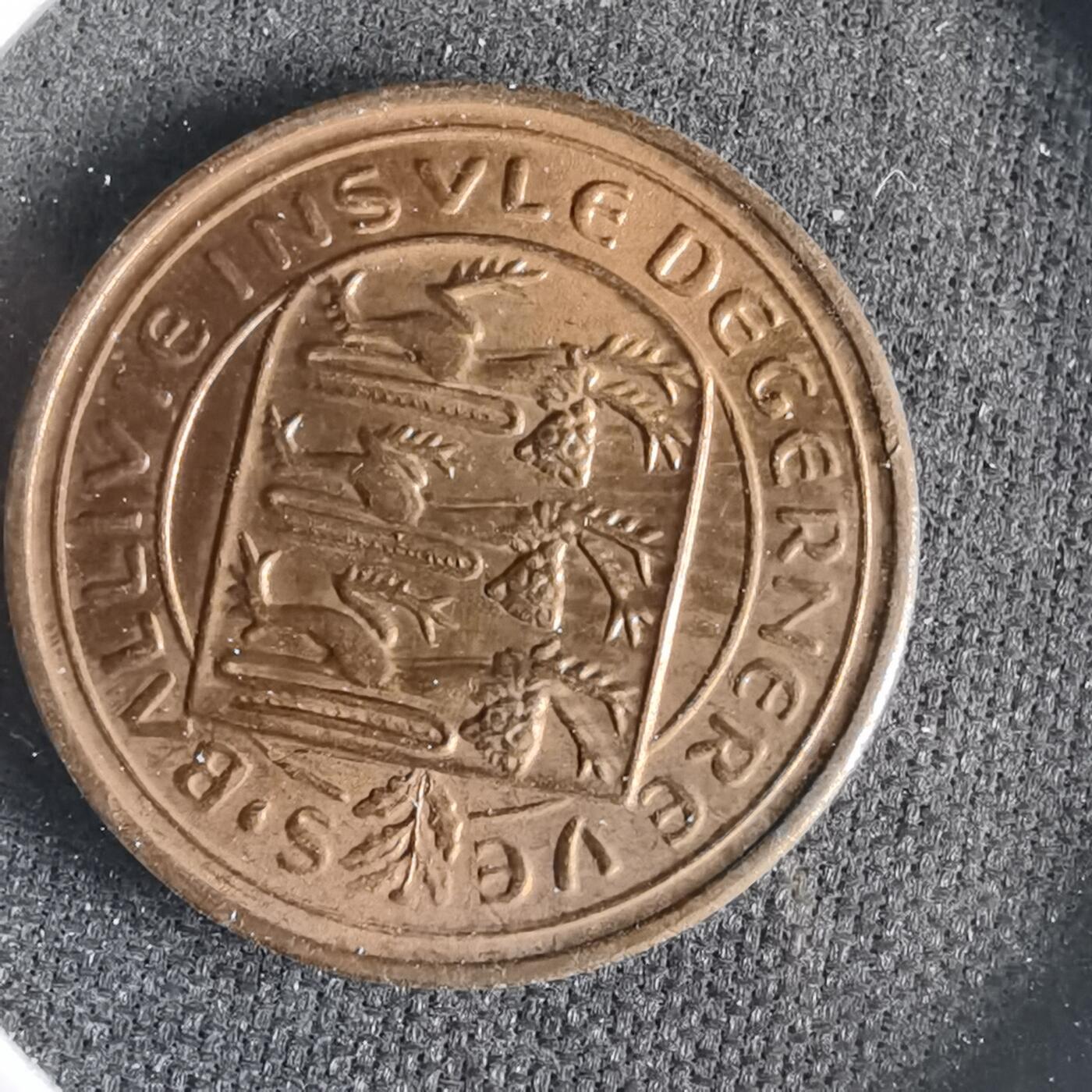 沼泽如烟--第1001场 根西1971年半便士