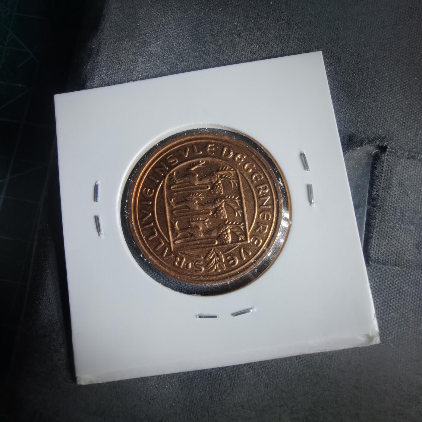 沼泽如烟--第1001场 根西1979年2便士