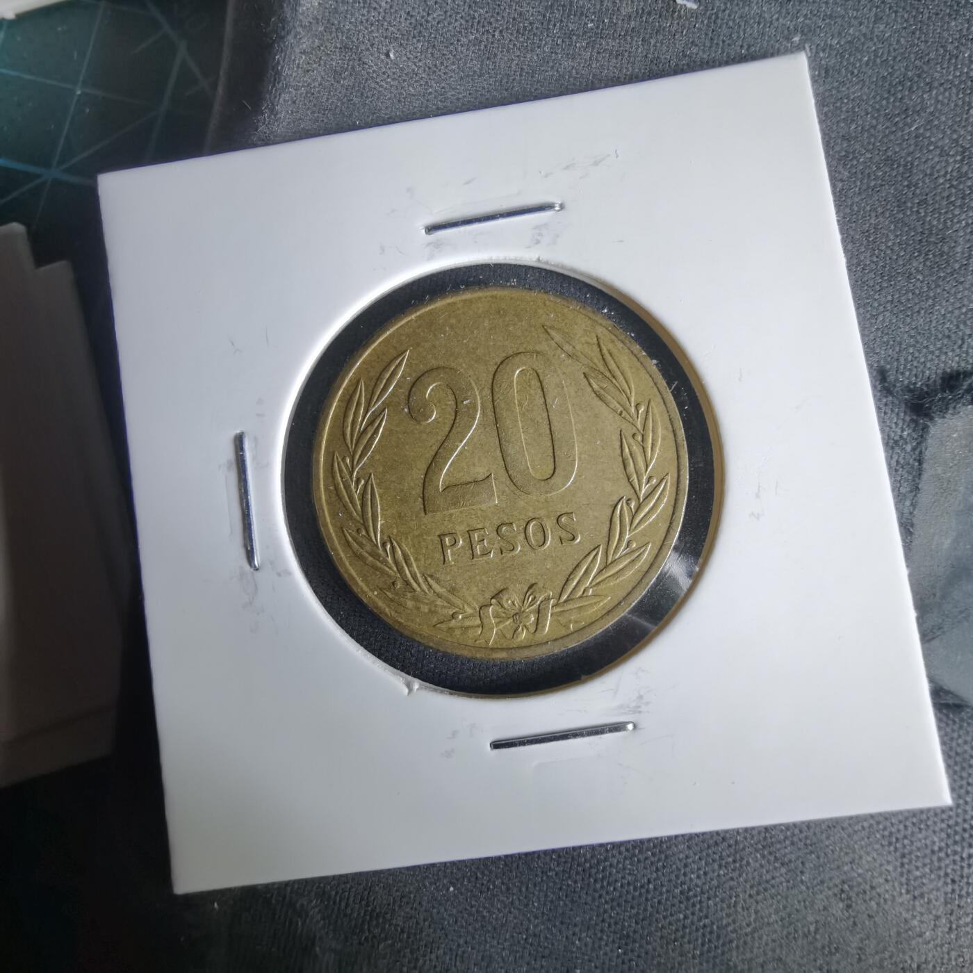 沼泽如烟--第1001场 哥伦比亚1982年20比索