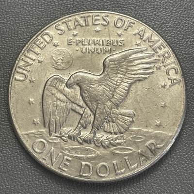 回流0218 新春快乐，马年大吉！ - 美国1977年1美元 艾森豪威尔/月球鹰