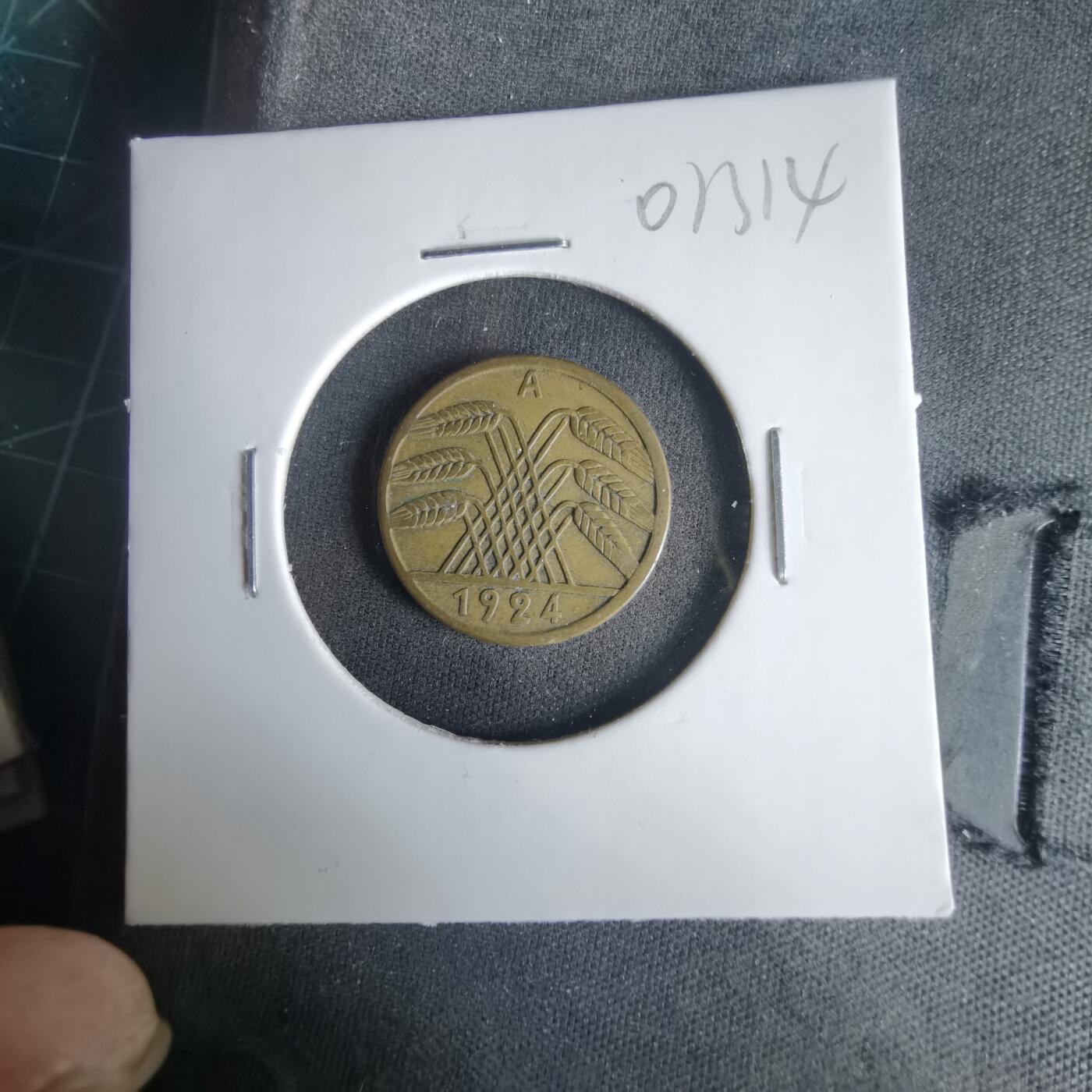 沼泽如烟--第1001场 德国1924年5芬尼