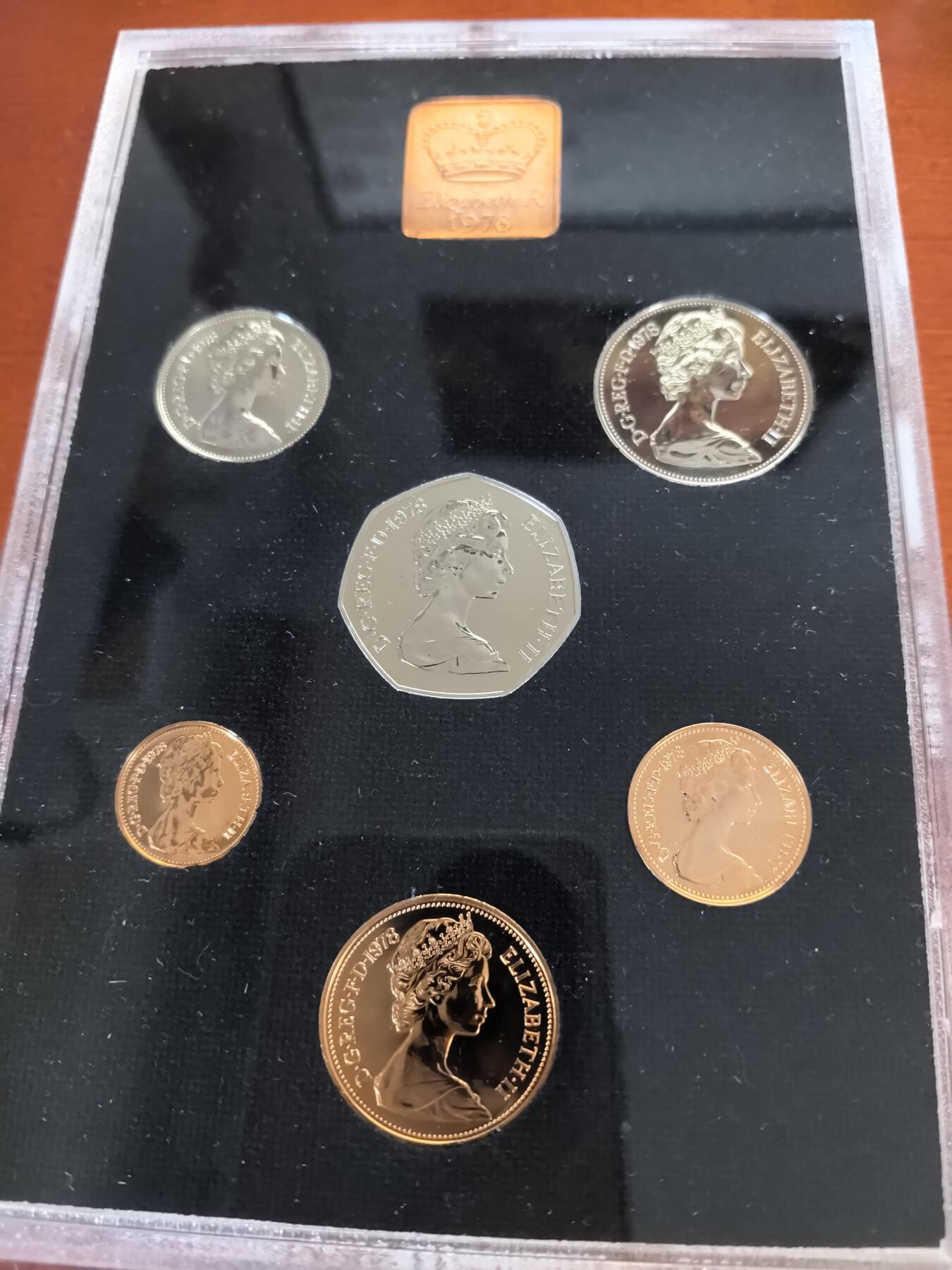 长老汇马年精选第二场拍卖 1978英国6枚套，带外纸