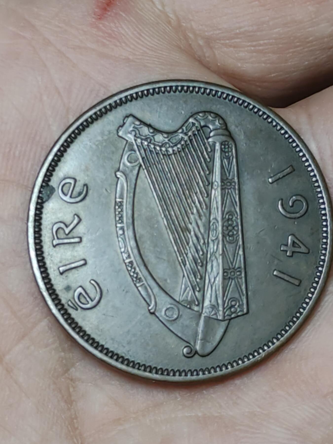 2026年第二十九场(总第一百九十八场）英国一线回流散币新年初九特拍场第一场(免佣金) 好品–爱尔兰🇮🇪1941年1便士(共和国时期第一套)