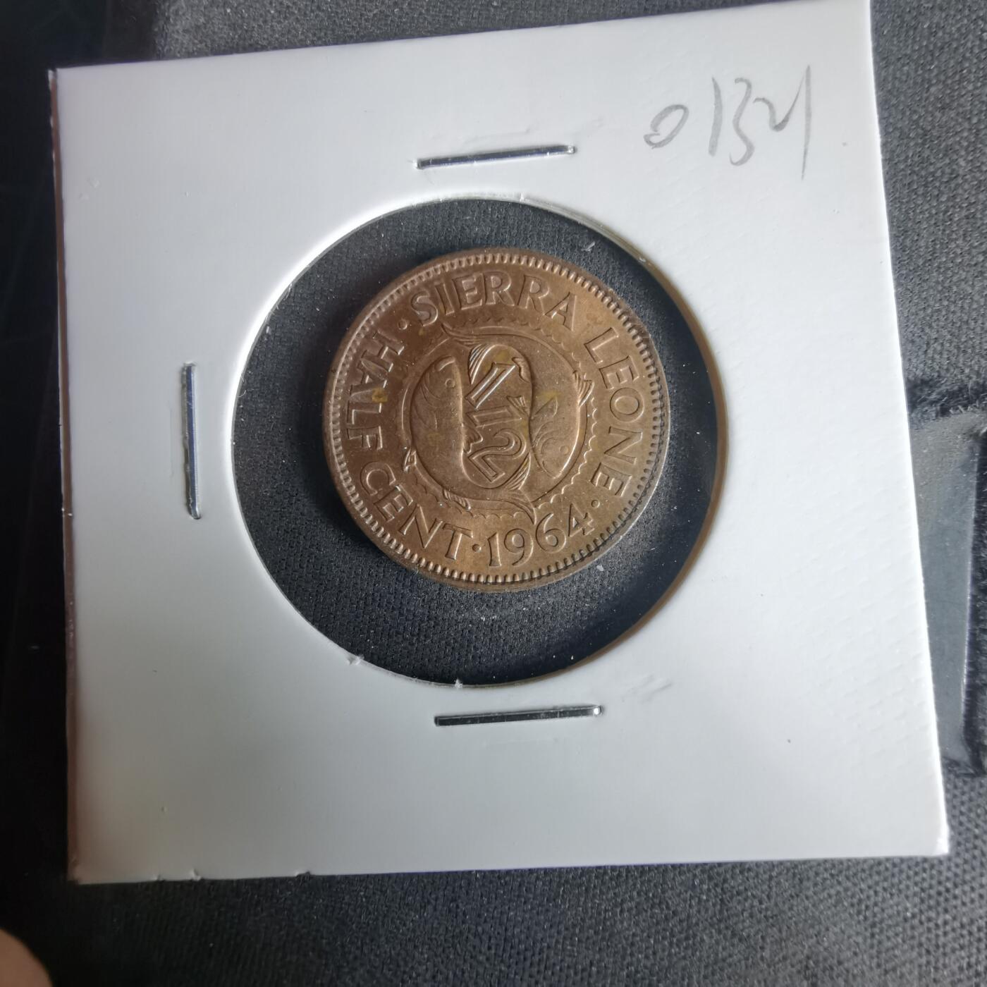 沼泽如烟--第1001场 塞拉利昂1964年半分