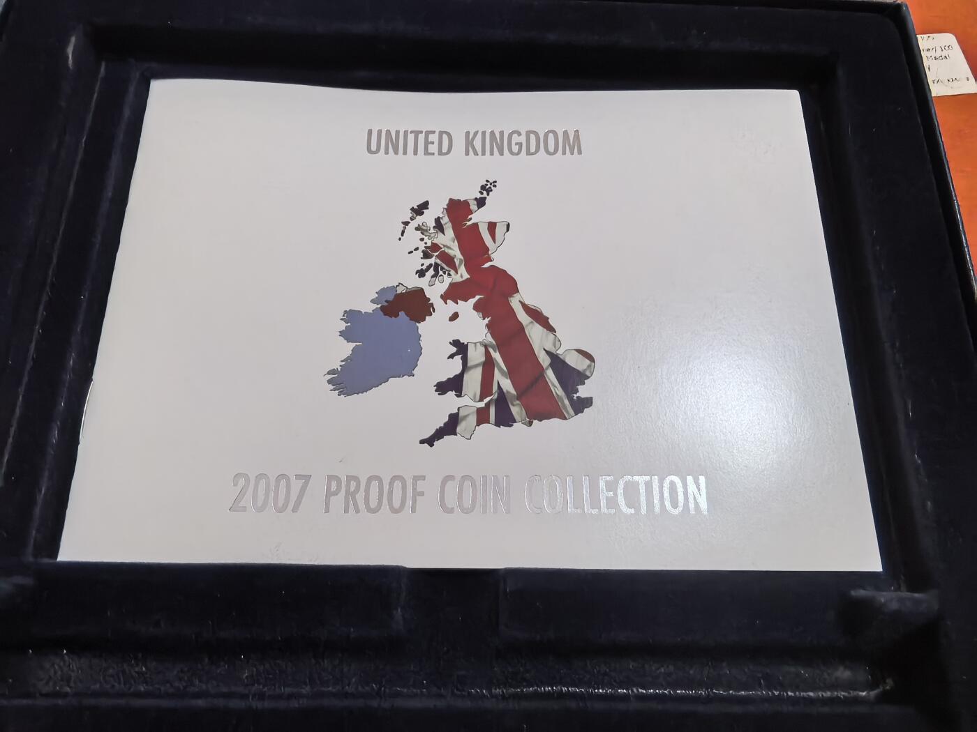 长老汇马年精选第二场拍卖 2007英国12枚精制套币，盒证全