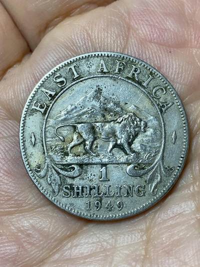 2026年第三十场(总第一百九十九场）英国一线回流散币特拍第二场(免佣金) - 英属东非1949年1先令(乔治六世第五版)