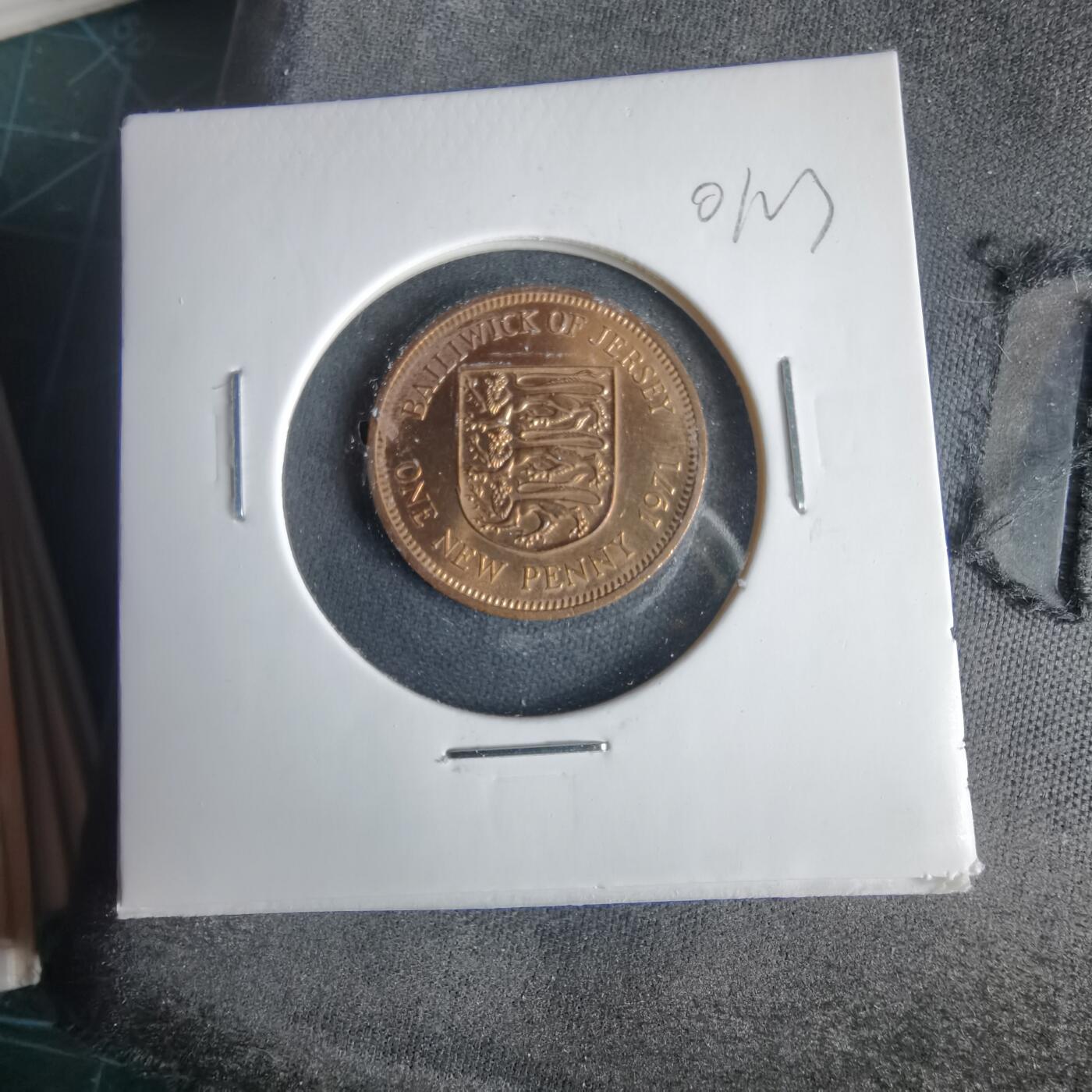 沼泽如烟--第1001场 泽西1971年1便士