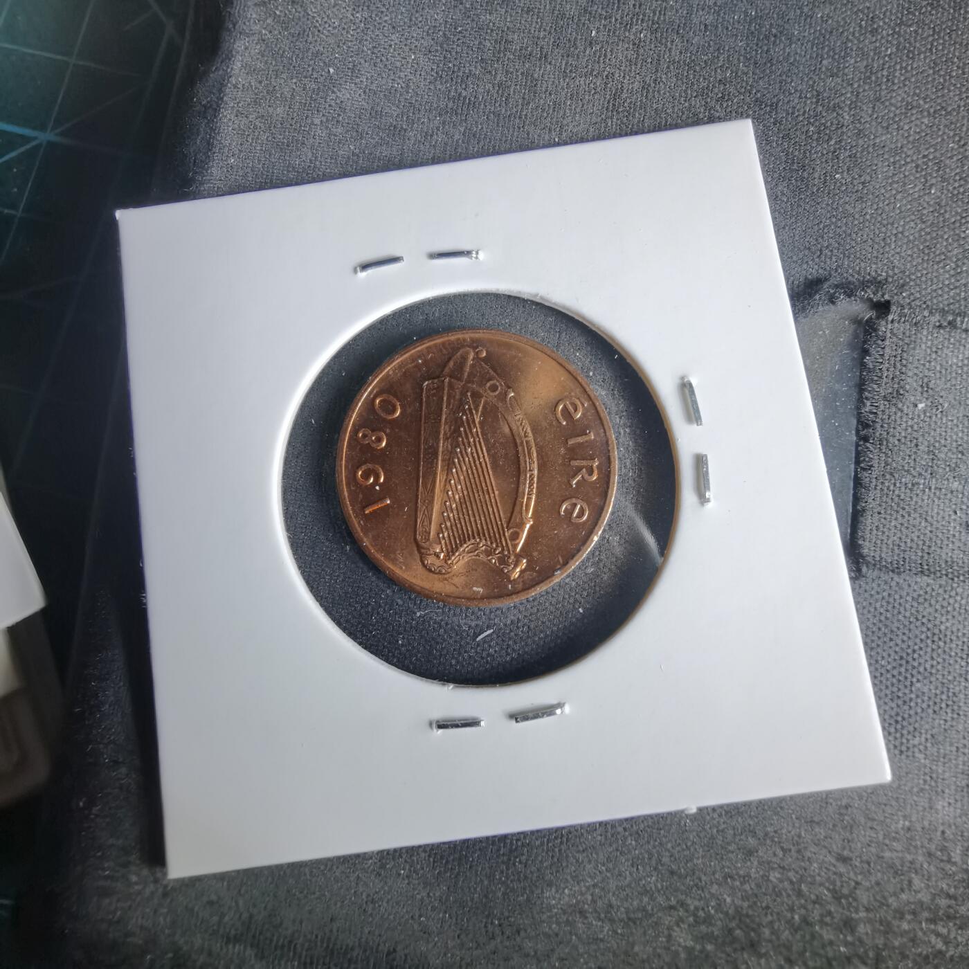 沼泽如烟--第1001场 爱尔兰1980年1便士