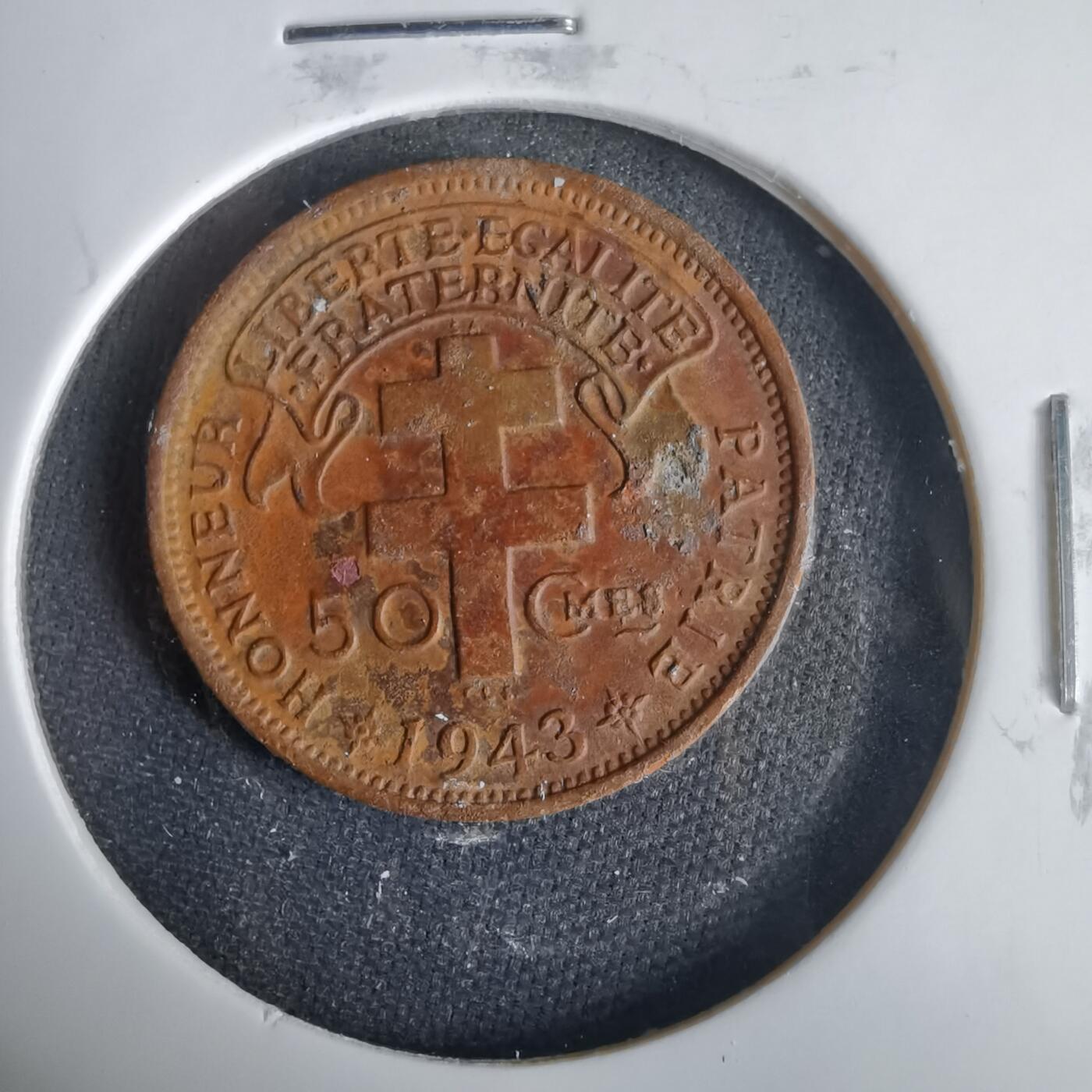 沼泽如烟--第1001场 法属喀麦隆1943年50分