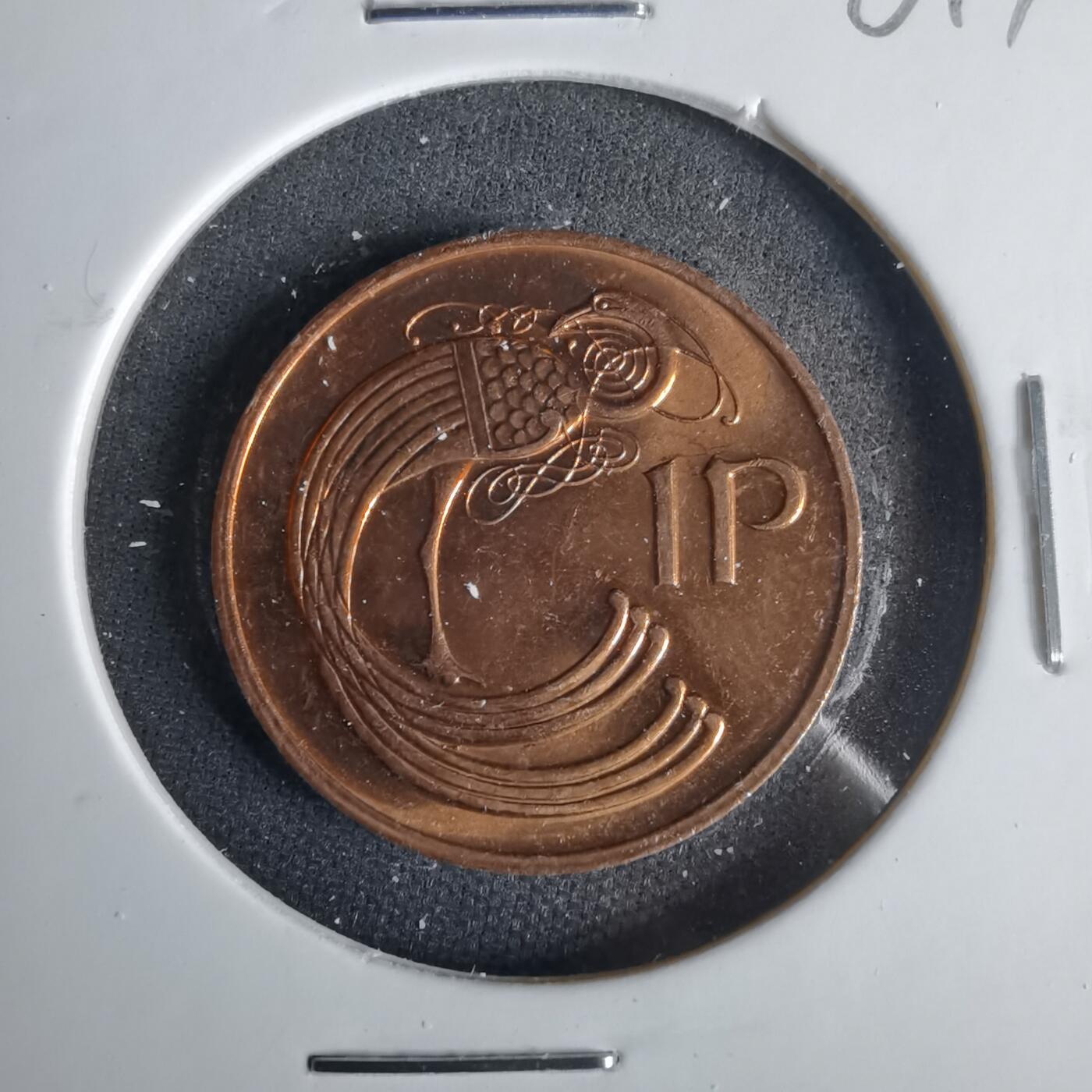 沼泽如烟--第1001场 爱尔兰1980年1便士