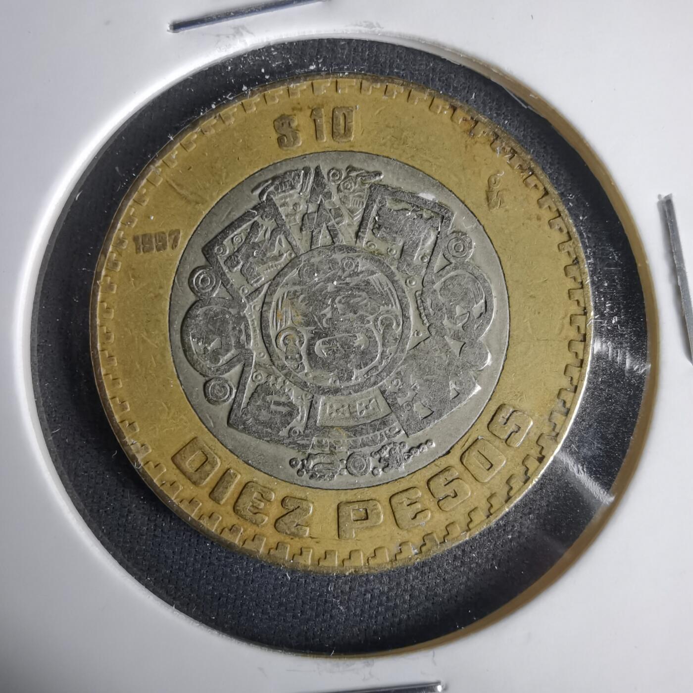 沼泽如烟--第1001场 墨西哥1997年10比索