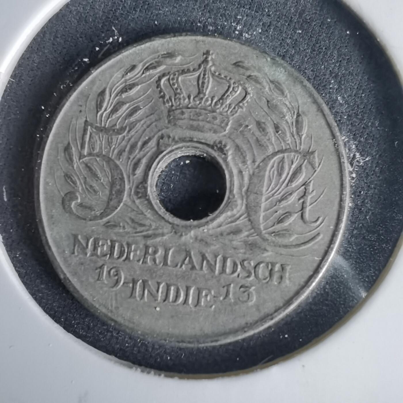 沼泽如烟--第1001场 荷属东印度1913年五分