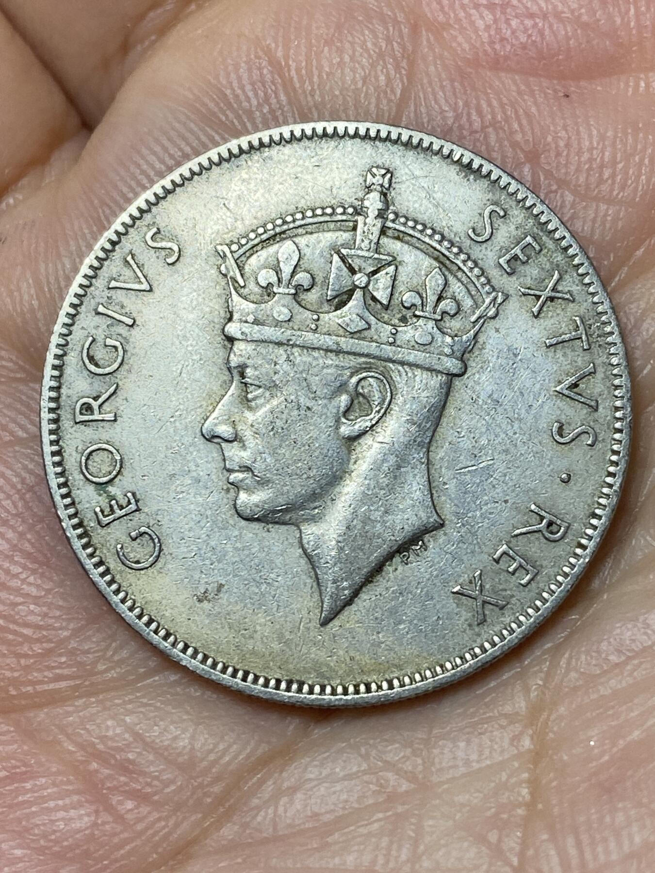 2026年第三十场(总第一百九十九场）英国一线回流散币特拍第二场(免佣金) 英属东非1949年1先令(乔治六世第五版)