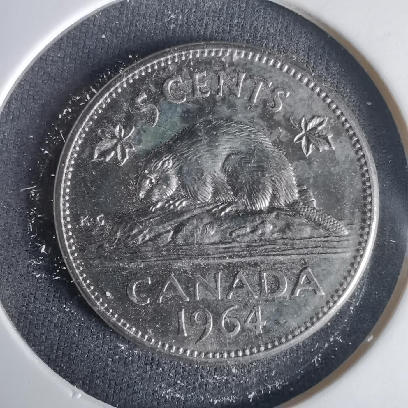 沼泽如烟--第1001场 加拿大1964年五分