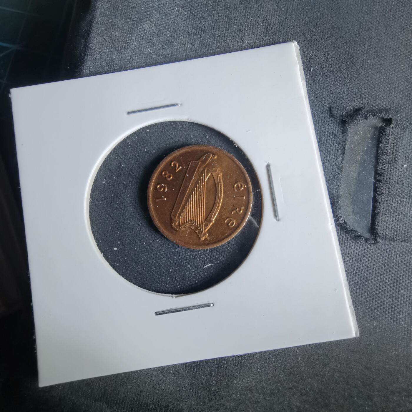 沼泽如烟--第1001场 爱尔兰1982年半便士