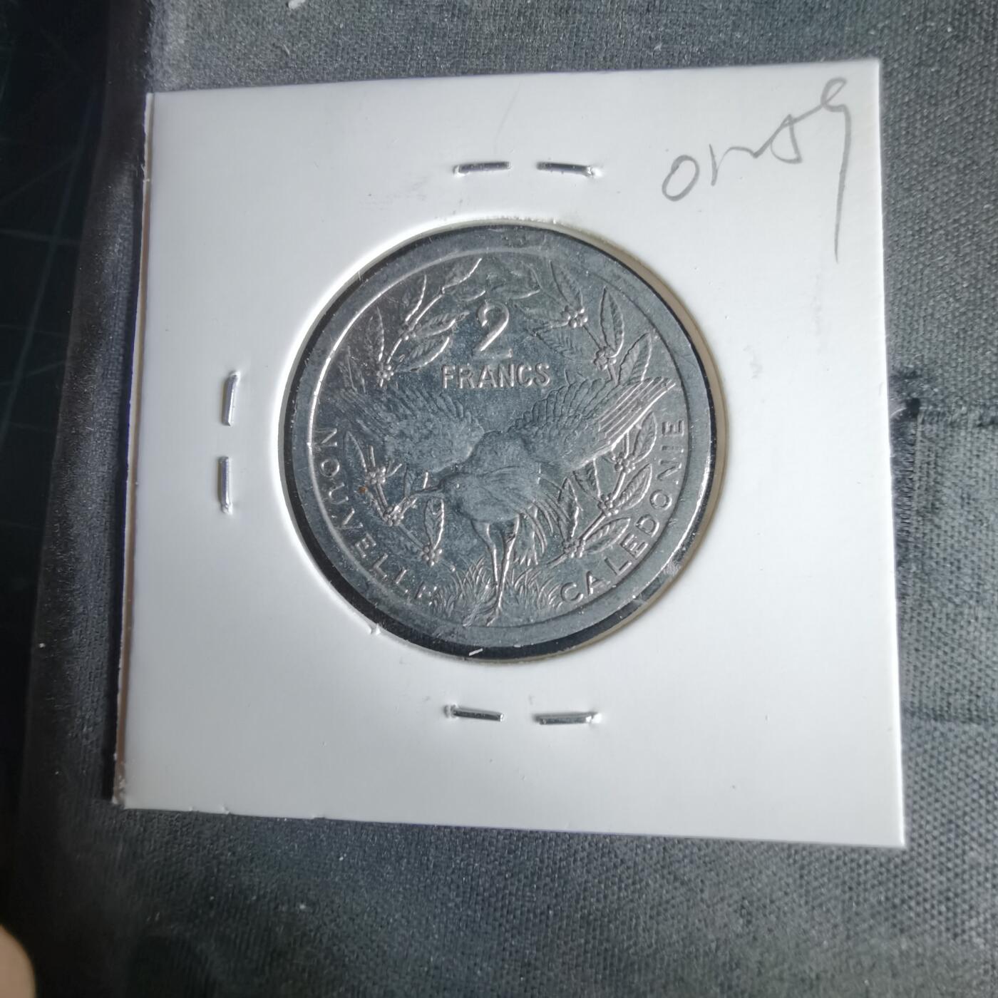 沼泽如烟--第1001场 法属新喀里多尼亚1991年2法郎