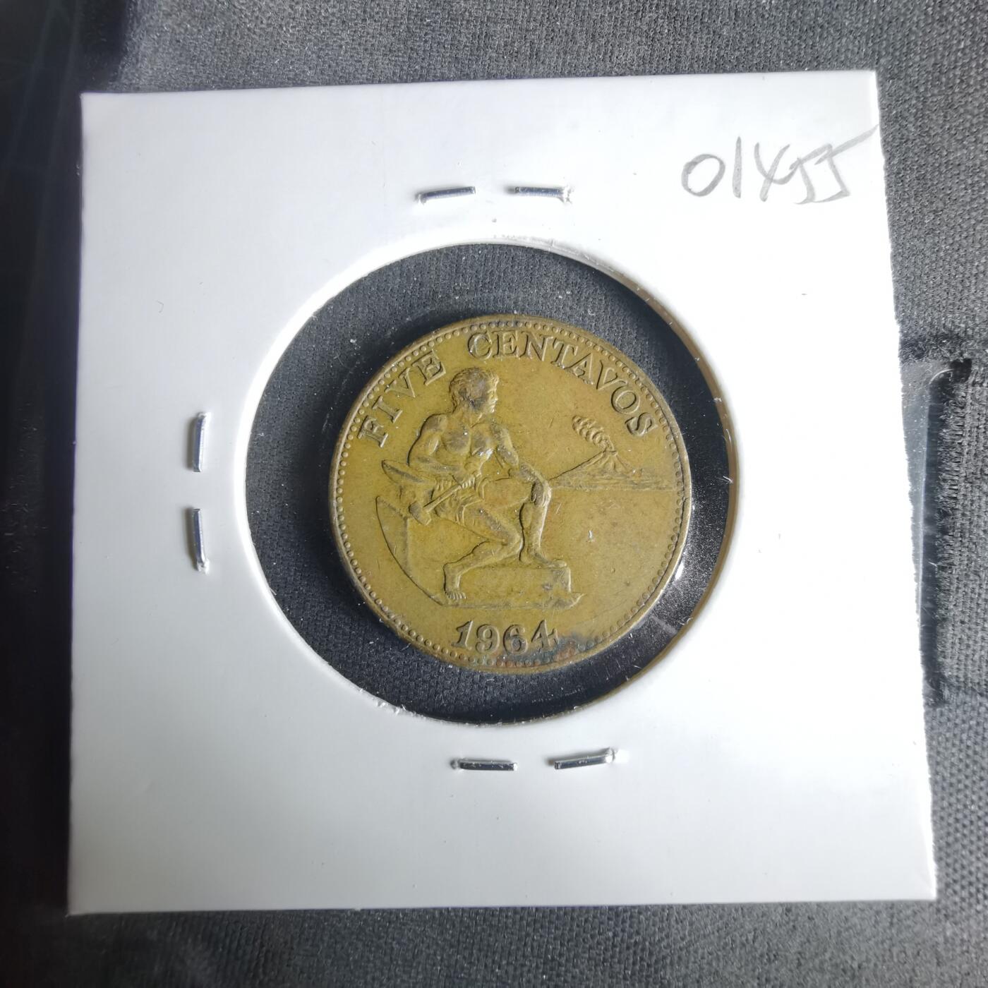 沼泽如烟--第1001场 菲律宾1964年五分