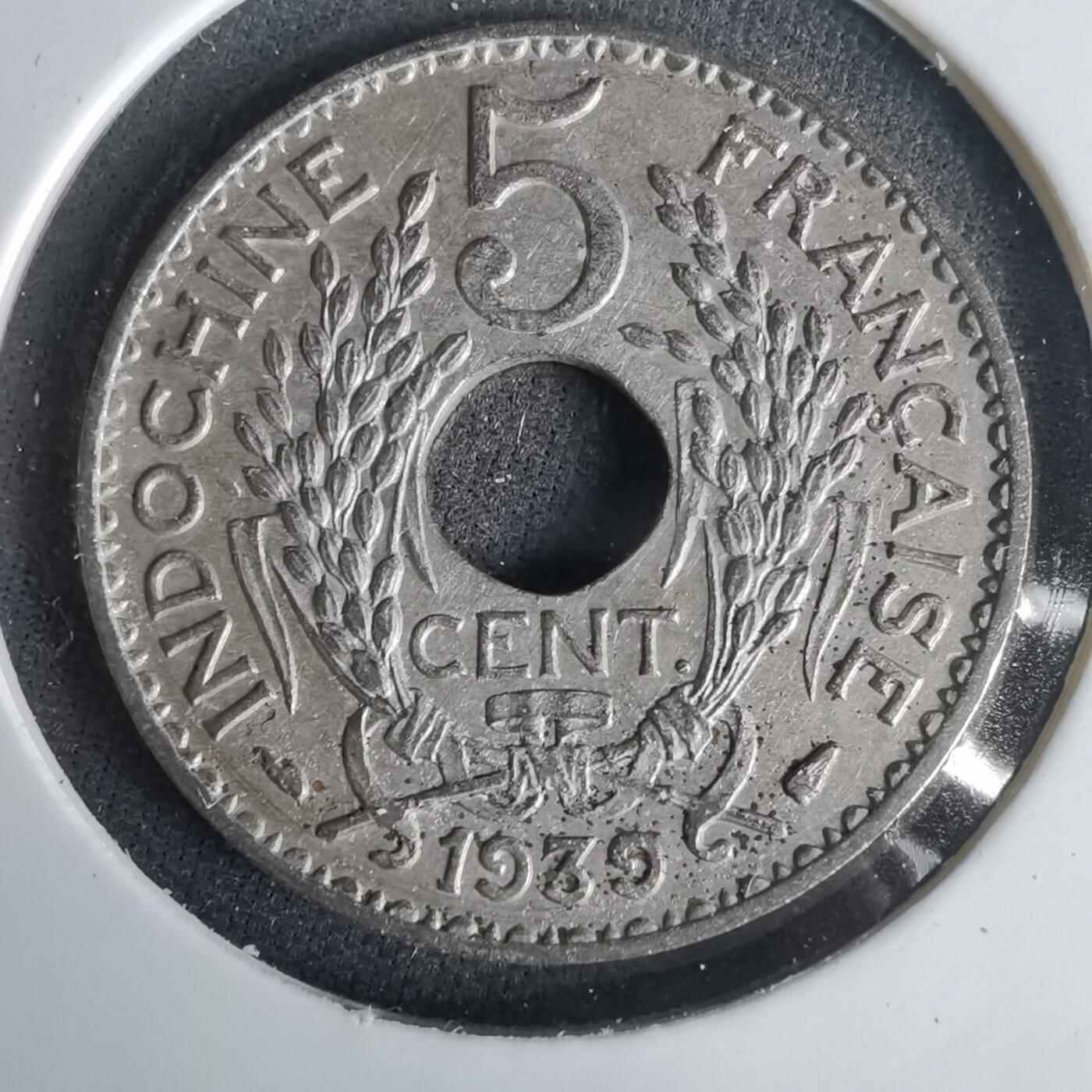 沼泽如烟--第1001场 法属印度支那1939年五分