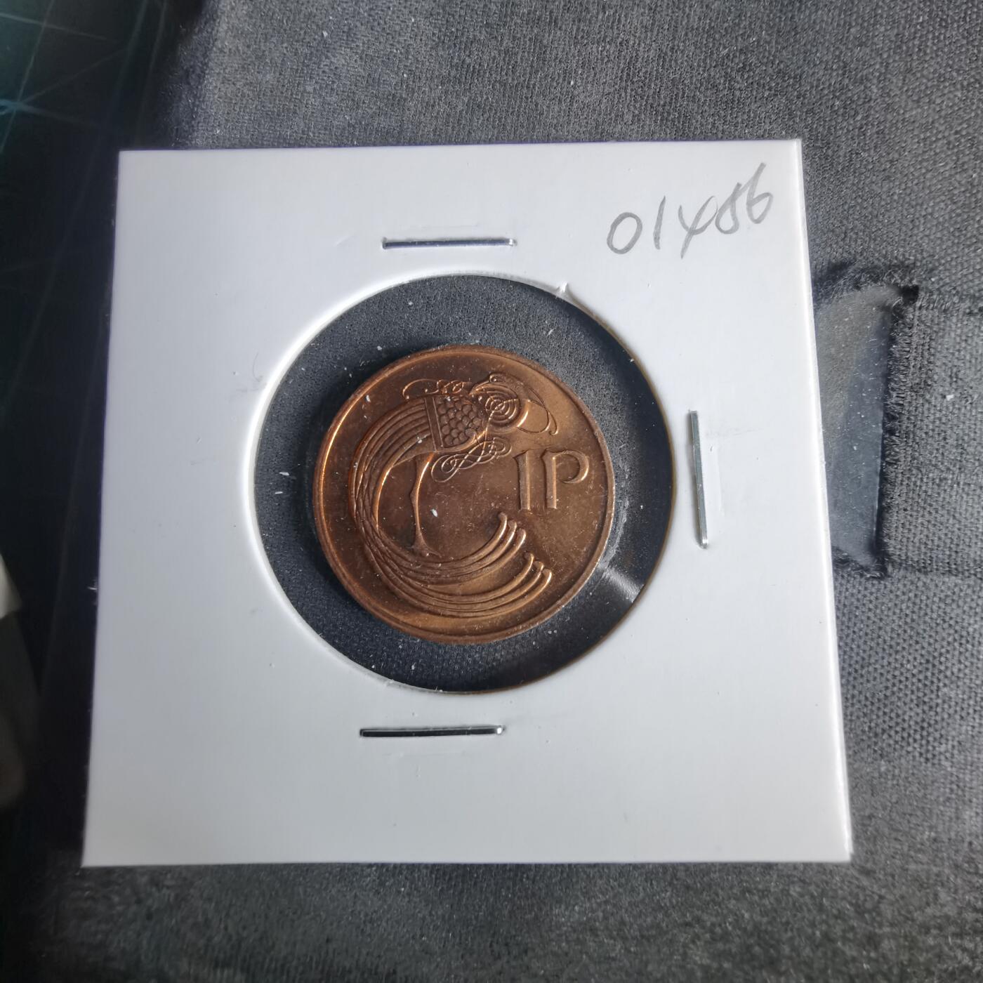 沼泽如烟--第1001场 爱尔兰1980年1便士