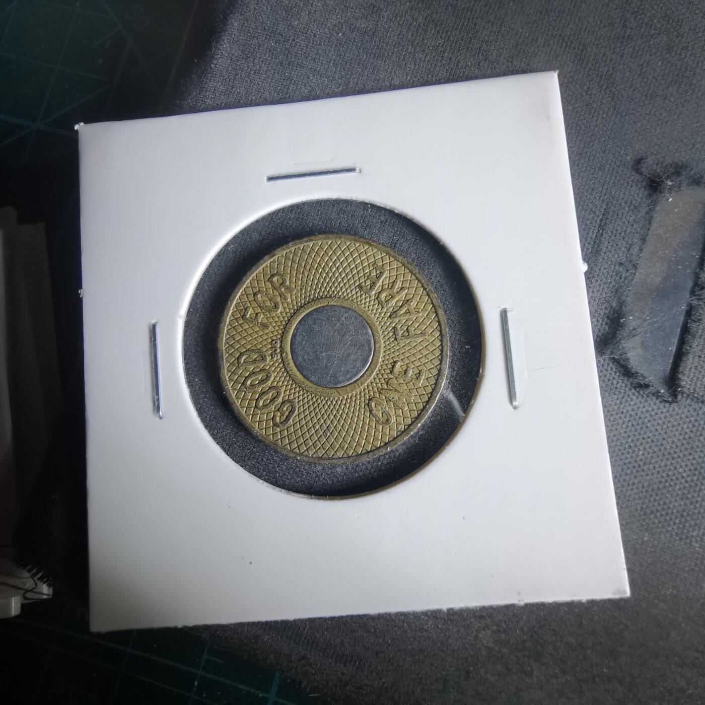 沼泽如烟--第1001场 纽约市公共交通局（New York City Transit Authority）的地铁代币（Subway Token）