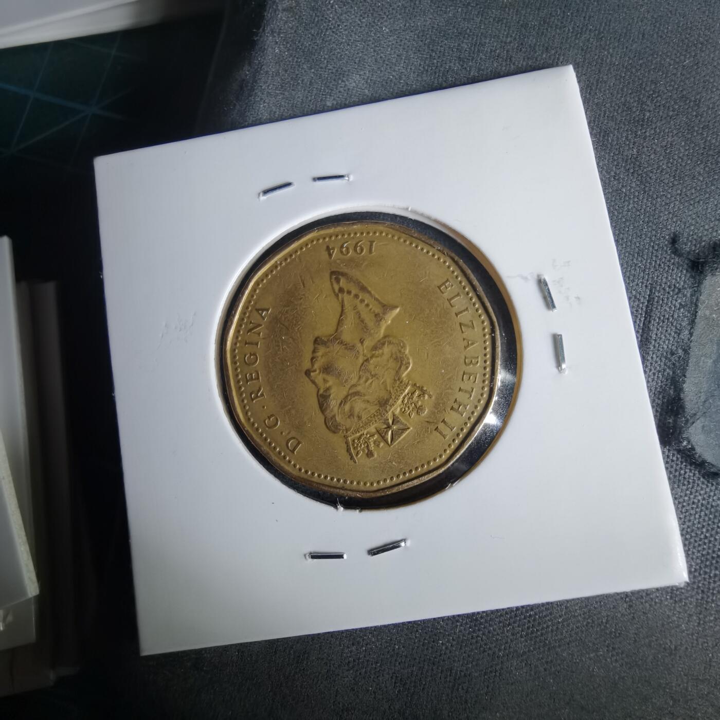 沼泽如烟--第1001场 加拿大1994年一元