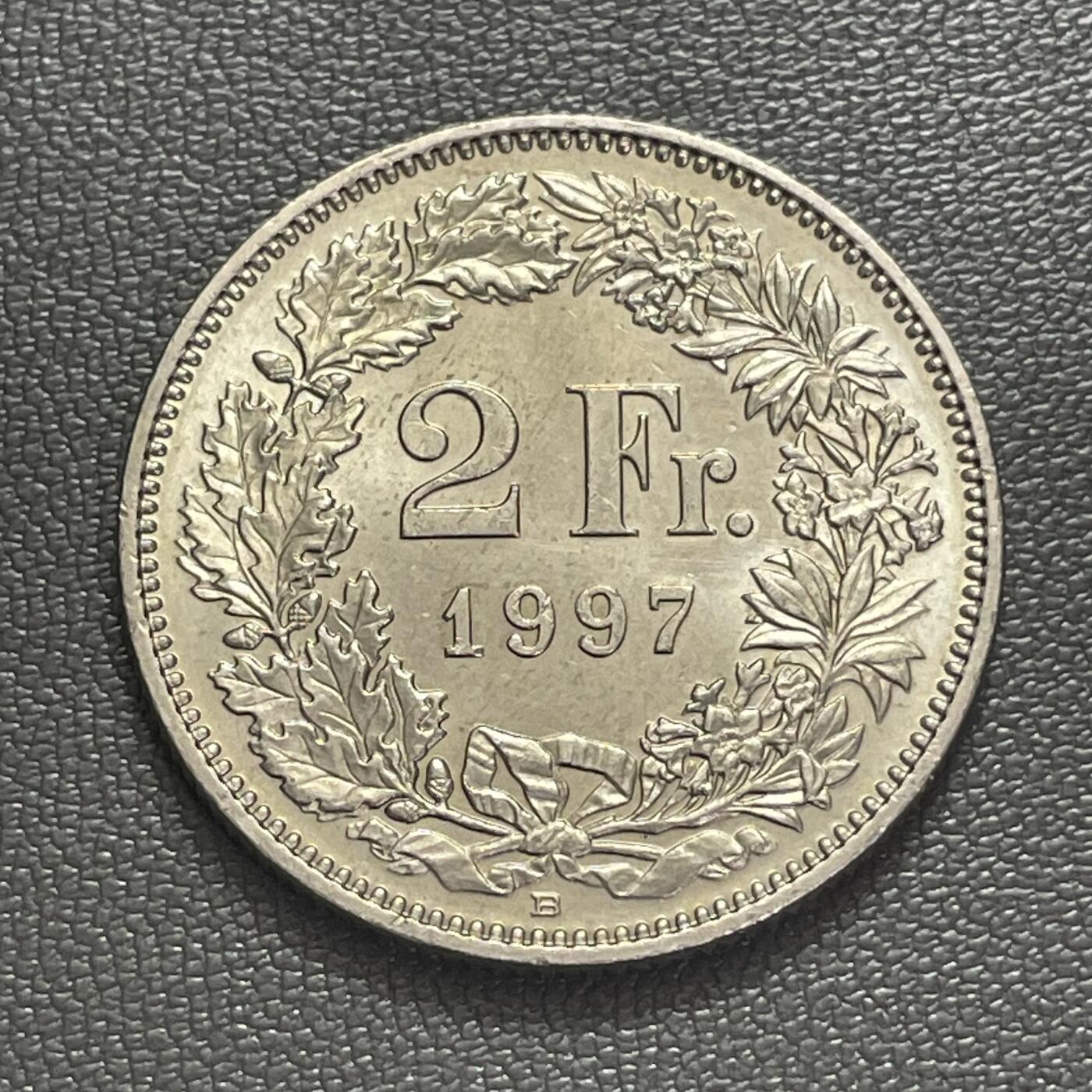 回流0218 新春快乐，马年大吉！ 瑞士1997年2法郎