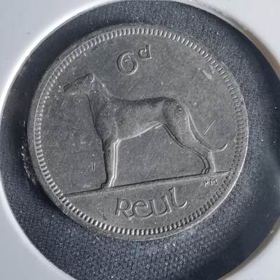 沼泽如烟--第1001场 - 爱尔兰1968年6便士