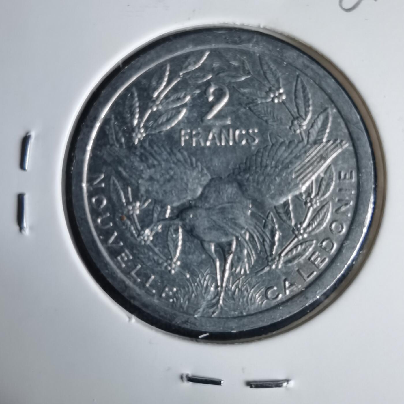 沼泽如烟--第1001场 法属新喀里多尼亚1991年2法郎