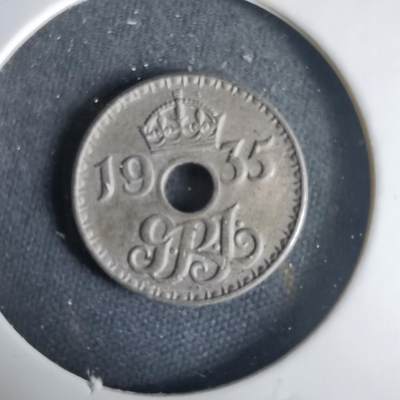 沼泽如烟--第1001场 - 英属新几内亚1935年3便士