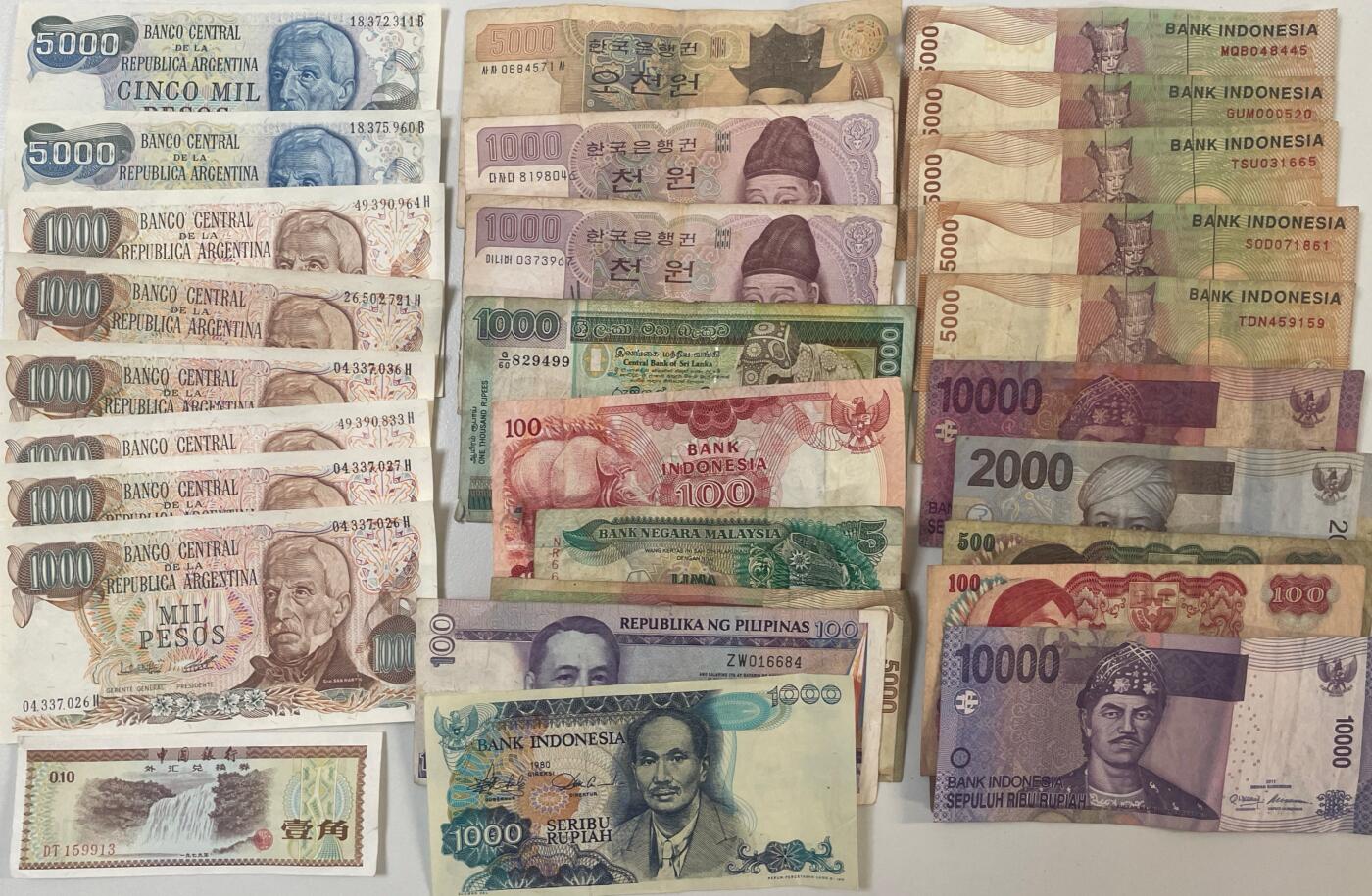 回流0218 新春快乐，马年大吉！ 外币、钞16.8斤 无日币