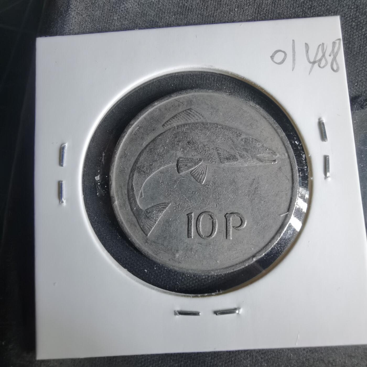 沼泽如烟--第1001场 爱尔兰1975年10便士