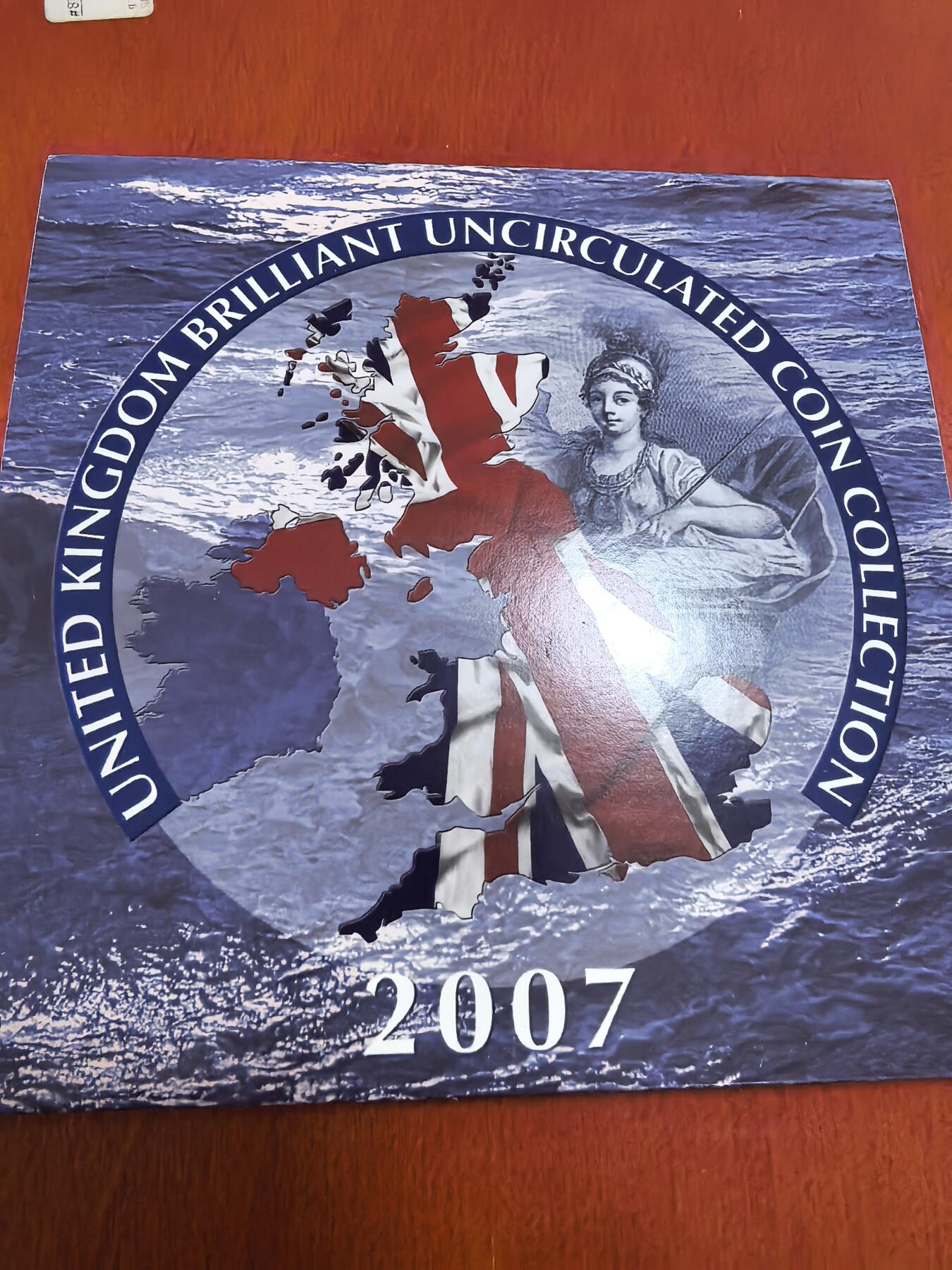 长老汇马年精选第二场拍卖 2007英国9枚套币，卡装