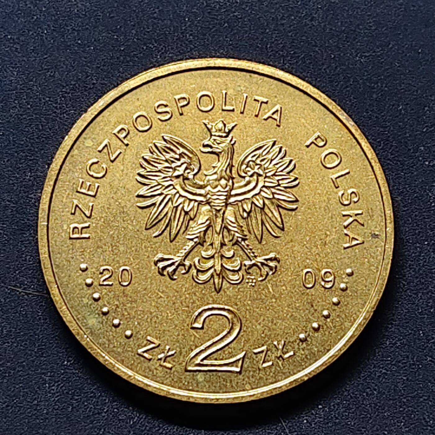 【全场包邮】纯粹捡漏拍504场-更新中 波兰2009年2兹罗提古代军队系列十七世纪翼骑兵纪念币