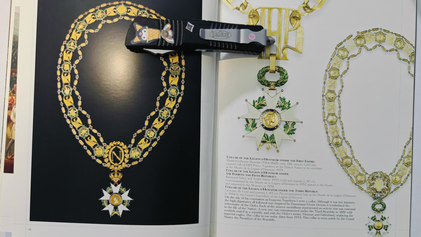 东亚勋章徽章主题拍卖8（120件） 劳力士赞助的法国荣军博物馆科普书籍
