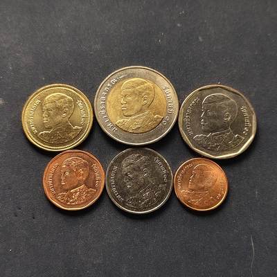 【全场包邮】纯粹捡漏拍504场 - 泰国2018年拉玛十世首套6枚套币